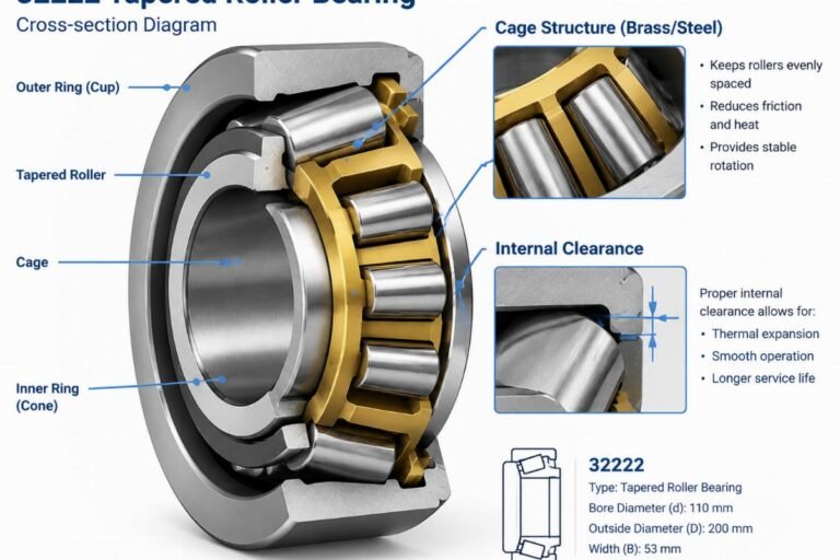 32222 Tapered Roller Bearing: Specs, Uses & Wholesale Supplier