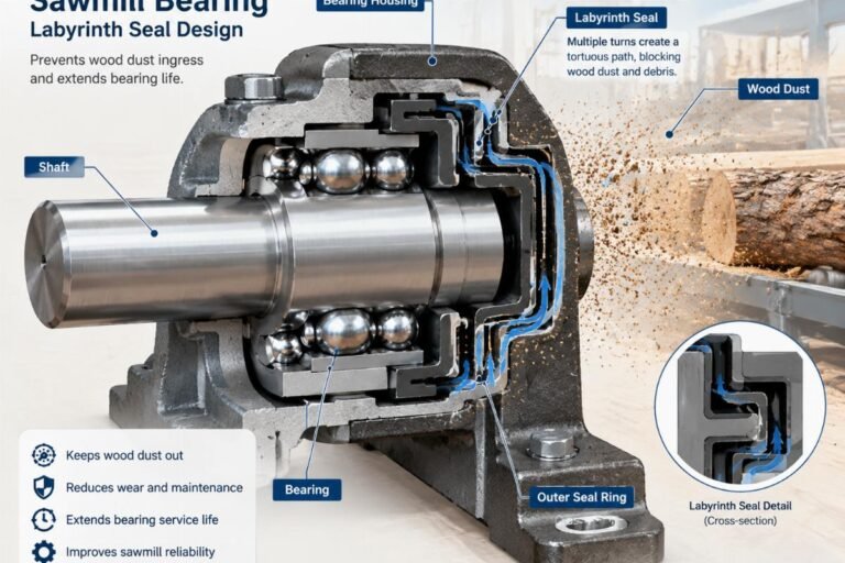 Sawmill Line Bearings for Edgers, Trimmers & Planers Wholesale Supplier