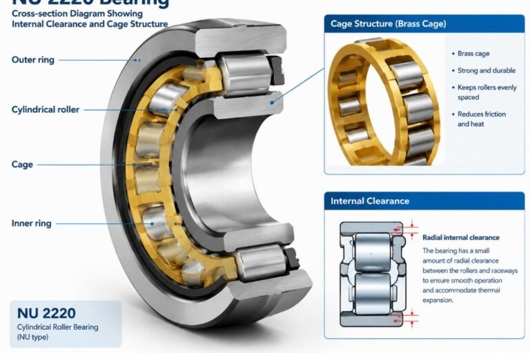 NU 2220 Bearing Specs & Gearbox Applications Wholesale Supplier