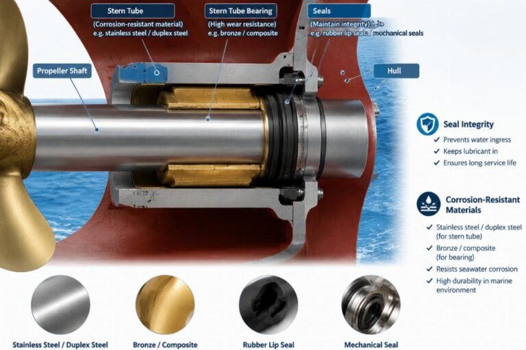 Ship Propulsion Bearings: Shaft Lines & Thrusters Wholesale Supplier