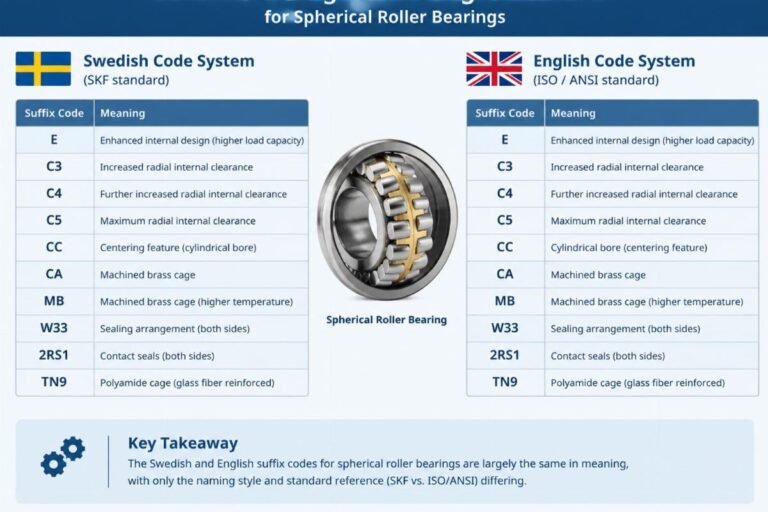 Nordic Bearing Glossary: Swedish and English Terms for Wholesale