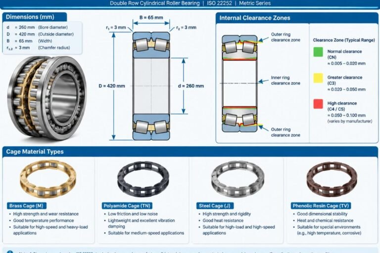 22252 Bearing Dimensions: Wholesale Supplier for Large Rolls