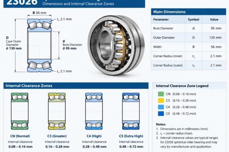 23026 Bearing Dimensions & Equivalents: Wholesale Supplier