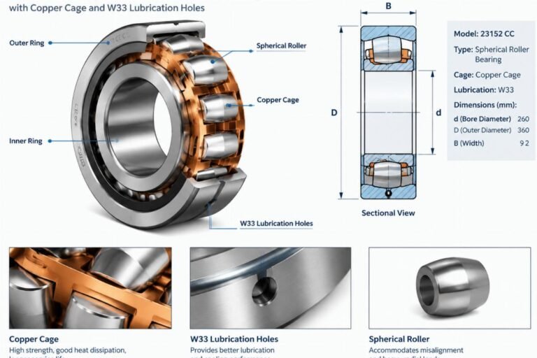 23152 CC Spherical Roller Bearing: Wholesale Supplier for Bulk Orders