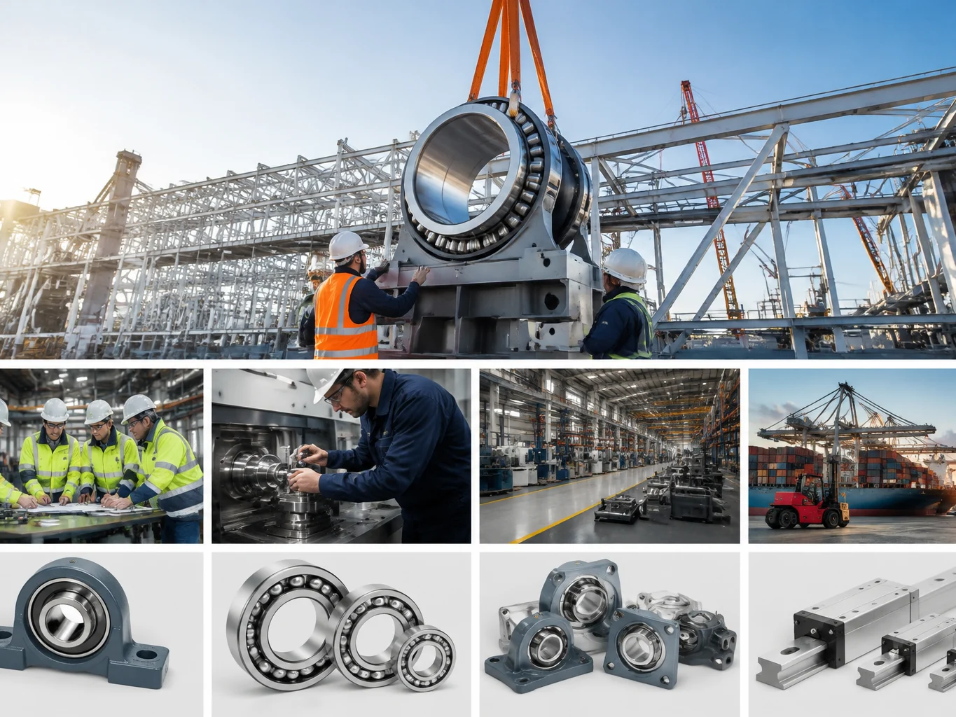 SKFSWE application engineers reviewing bearing selection drawings and technical specifications